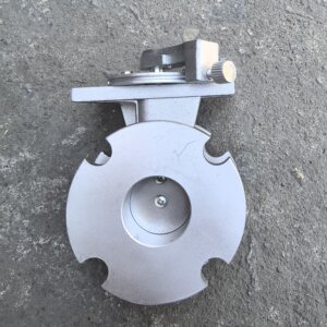 手动铝蝶阀蝶型铝合金风阀窑炉风阀天然气蝶阀风阀门窑炉配件DN25