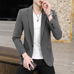 Casual Suit Jacket Men's Spring And Autumn - 2023 New Hair Stylist Ruffian Handsome Korean Style Top
