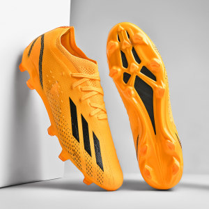 Football shoes male Messi Broken Portrait AG long nail adult TF training shoes children student crasle eagle little plum short nail
