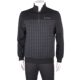 BIEM.L.FDLKK/Biyinlefen soft and crisp houndstooth checked stand collar warm wool shirt in autumn and winter