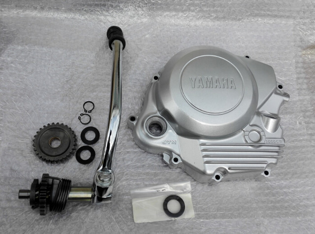 Construction of Yamaha Motorcycle Tianjun YB125SP modified foot start starter lever clutch side cover foot JYM125-3F