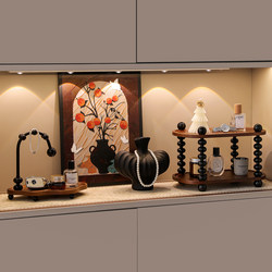 Medieval-Style Entrance Decorations, High-End Light Luxury Entrance Door Desktop Shelves, Living Room Decorations, Home Goodies