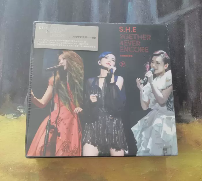 SHE S.H.E 2gether 4ever Encore 演唱会蓝光+dvd全新未拆坡-Taobao