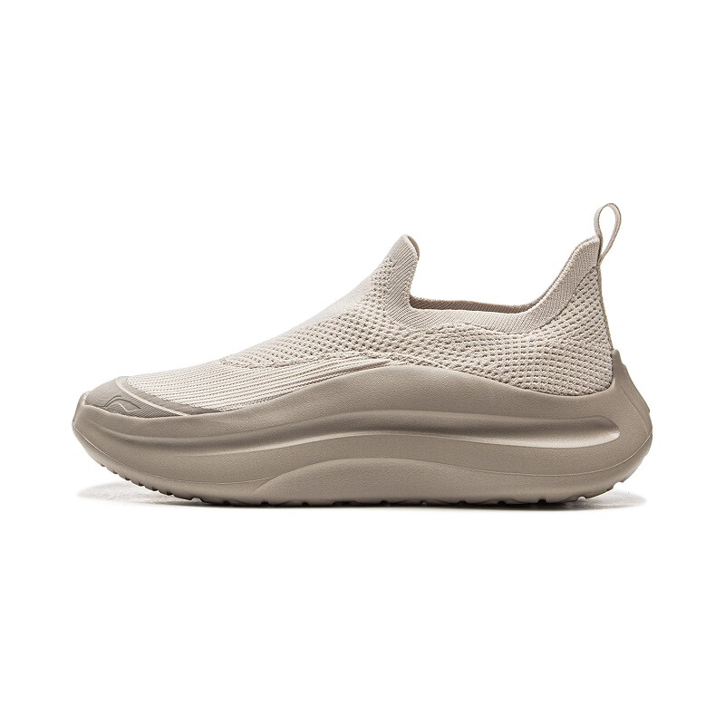Мужская обувь Li Ning, весна 2025, дышащая сетка без шнуровки Yunlang, повседневная обувь без шнуровки AGLV027
