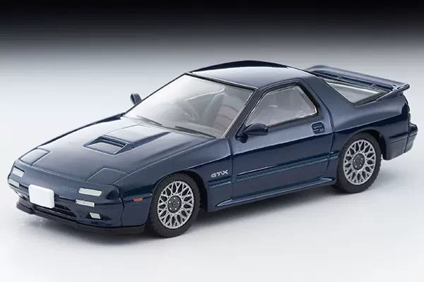 2023.8月TLV-N192g 马自达FC3S RX-7 GT-X（藏青）90年款合金-Taobao