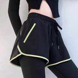 Mdcw Milan Style Spring and Autumn Two-Piece Fitness Pants for Women, Plus Size Sports Skirt Pants for Volleyball, Badminton, Running, and Yoga