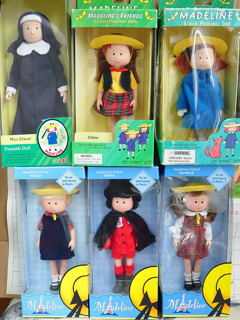 麥德蘭豆豆眼娃娃瑪德琳多款入盒裝BJD