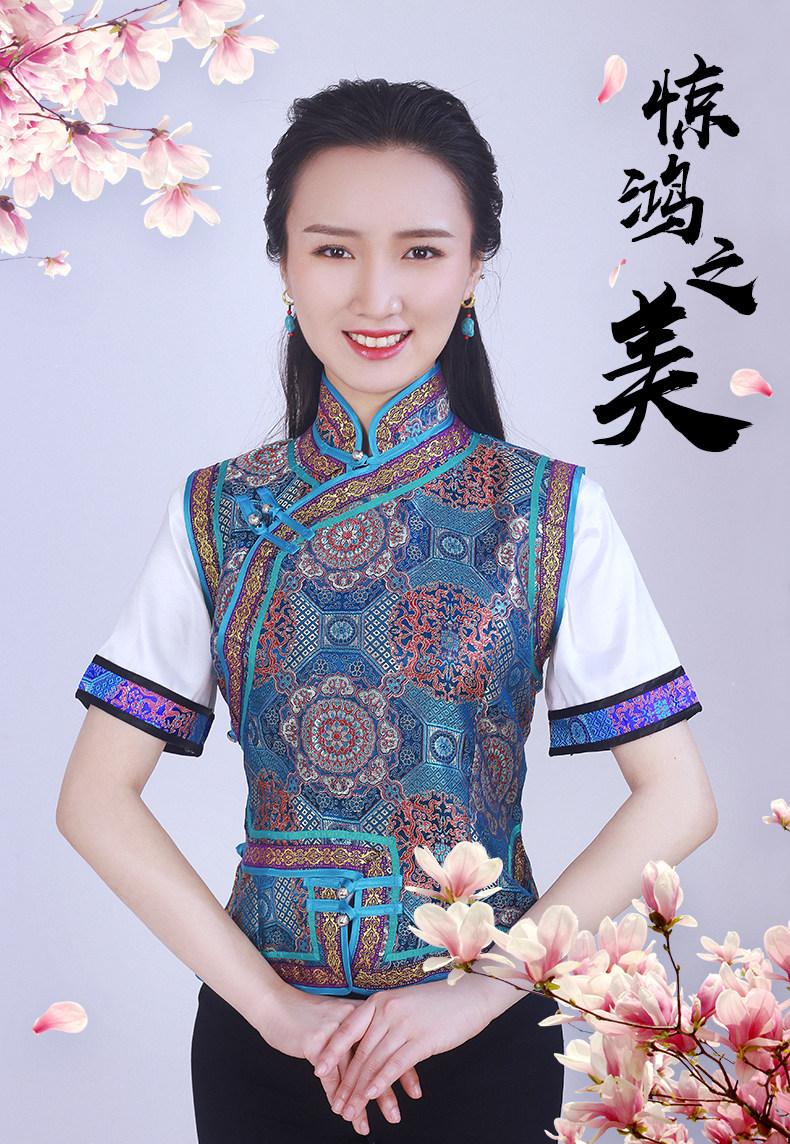 チベット女性用民族衣装 チュバ チベット女性用民族衣装 チュバ