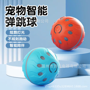 宠物用品狗狗玩具狗玩具宠物玩具电动智能宠物球跳跳球自嗨猫玩具