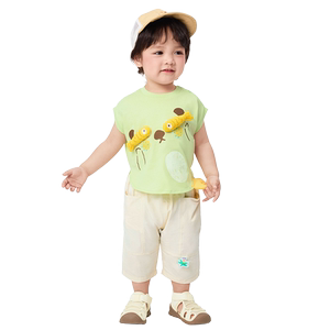 
Balabala children's clothing baby short-sleeved T-shirt baby tops 2026 new summer boys and girls clothes children
