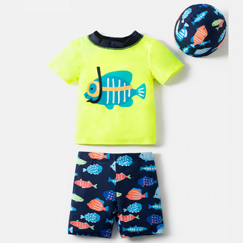 Menbao split sunscreen children's rinse holiday swimsuit
