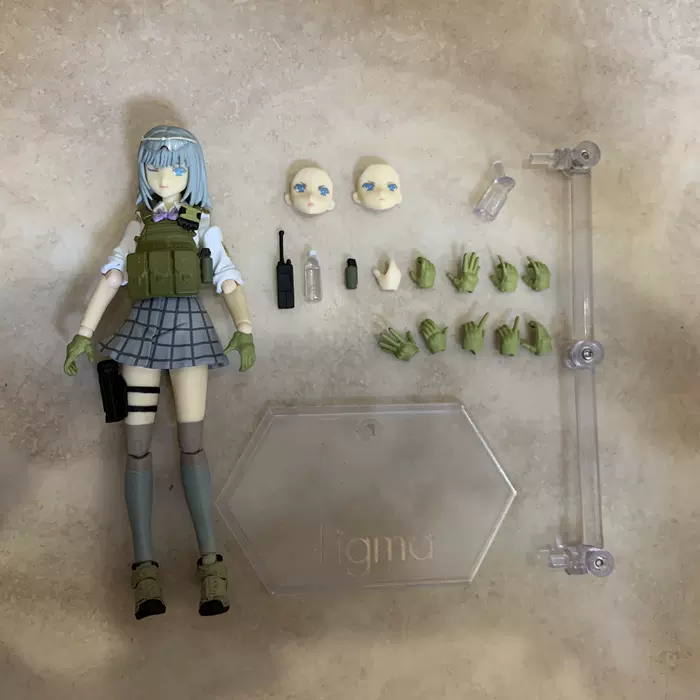 日版正版散货Tomytec figma椎名六花夏日制服Little Armory 配件-Taobao