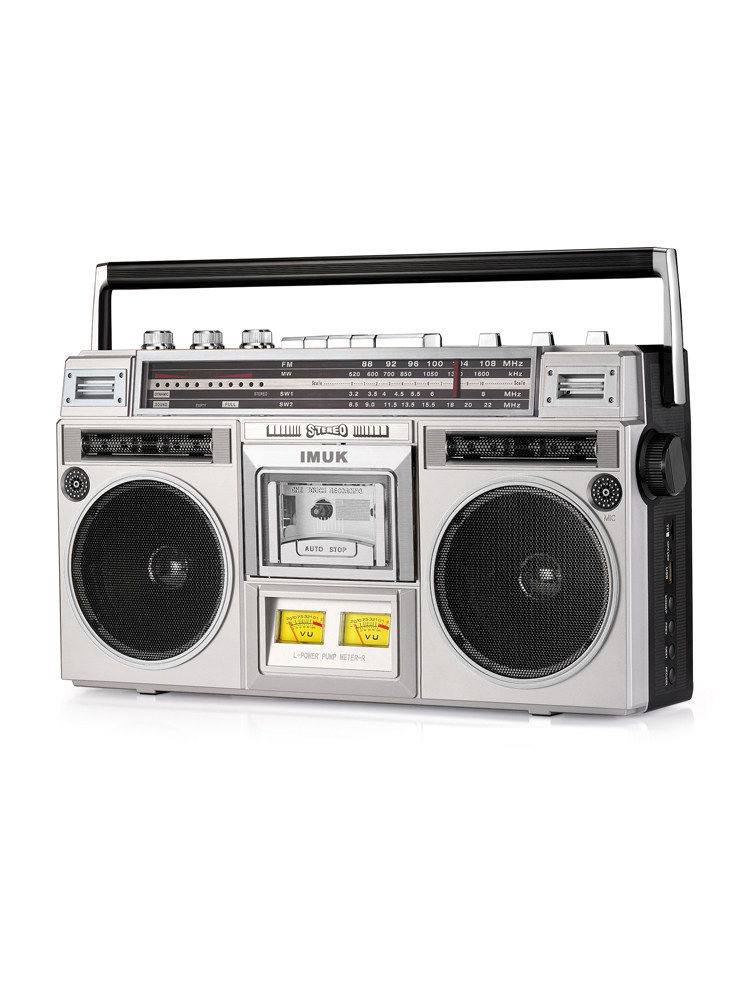 Lecteur Et Enregistreur De Cassette Radio Vintage Rétro Haute Fidélité