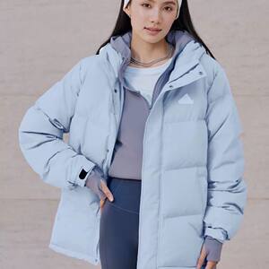 
Adidas V DOWN JKT UG warm sports hooded down jacket for men and women KQ5538
