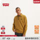 Levi's skateboard series autumn and winter men's American retro casual simple commuting velvet round neck sweatshirt