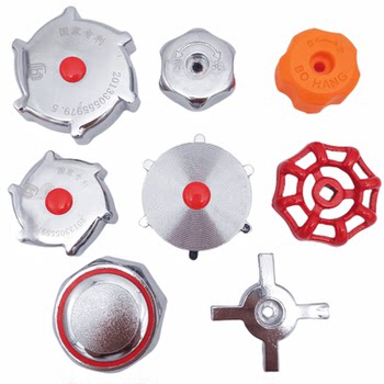 Potcal furnace frying stove metal knob hand wheel switch accessories
