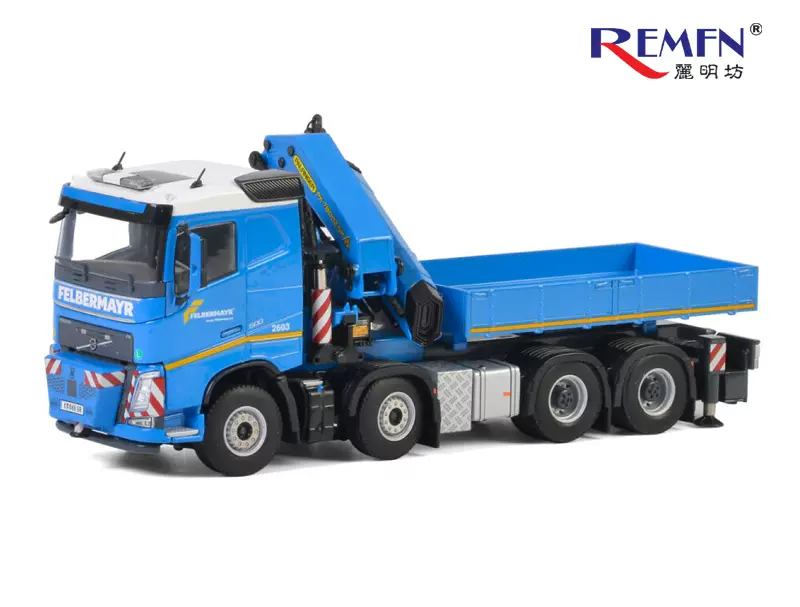 WSI 1:50 VOLVO FH4 8x4沃尔沃随车吊卡车模型Felbermayr 01-2744-Taobao