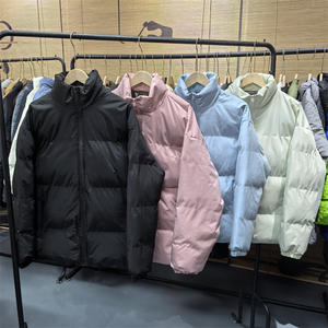 
BM09 Korean version ins trendy brand solid color stand collar cotton coat winter new loose three-proof bread coat couple style cotton coat