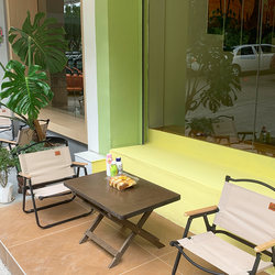 Solid Wood Foldable Table, Simple and Portable Outdoor Camping Small Rectangular Table, Balcony Home Use, Stall Setup, Camping Equipment