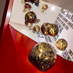 Loft Duplex Staircase Villa Lava Chandelier Suspended Living Room Designer Apartment Restaurant Bar Long Pendant Light