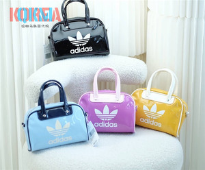 
Adidas Adidas Clover Women's Jelly Leather Strip Single Shoulder Hand Holding Mini Bowling Bag JD3289