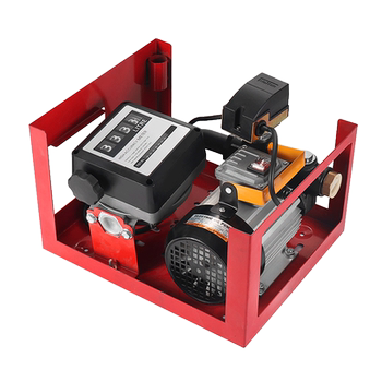 
Tanker vehicle-mounted large-flow oil pump metering assembly
