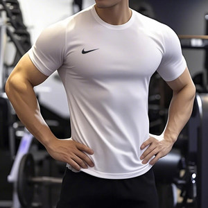 
Nike quick-drying short-sleeved T-shirt men's 26 spring new T-shirt tights breathable inner layering shirt training running top