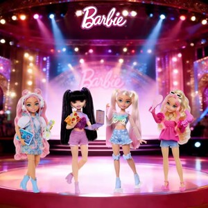 『小汤圆のTOY』芭比娃娃甜心梦想闺蜜系列穿换装女孩公主生日礼