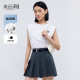 Shuiyunjian sleeveless top T-shirt for women pure cotton inner short-sleeved vest loose simple and versatile 2025 summer new style
