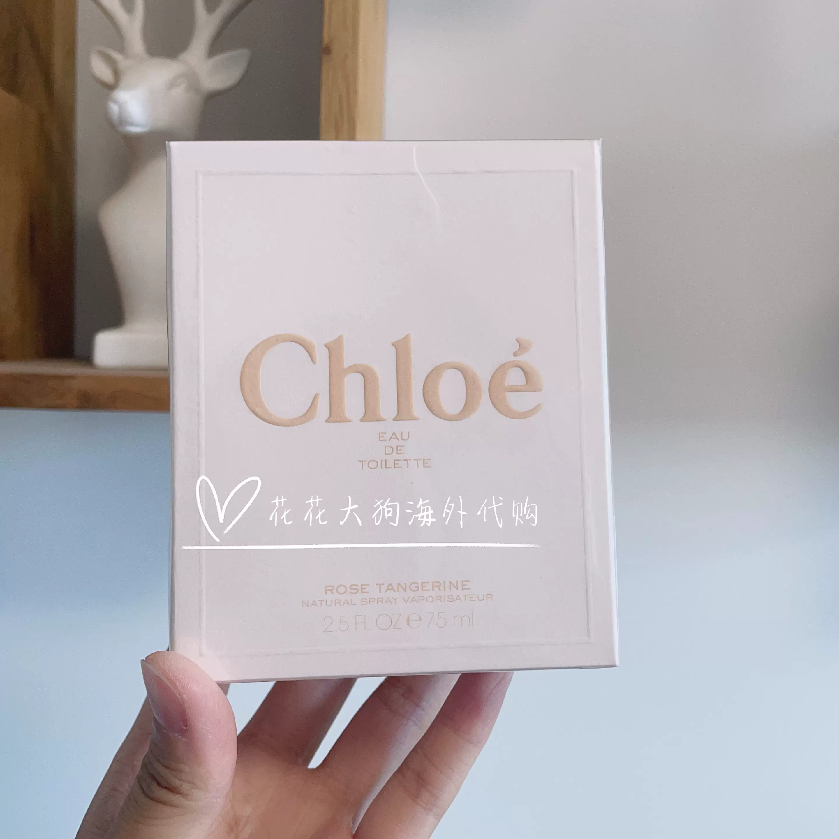 新品Chloe/蔻依克洛伊玫瑰柑橘rose女士香水橘丝带75ml正装-Taobao