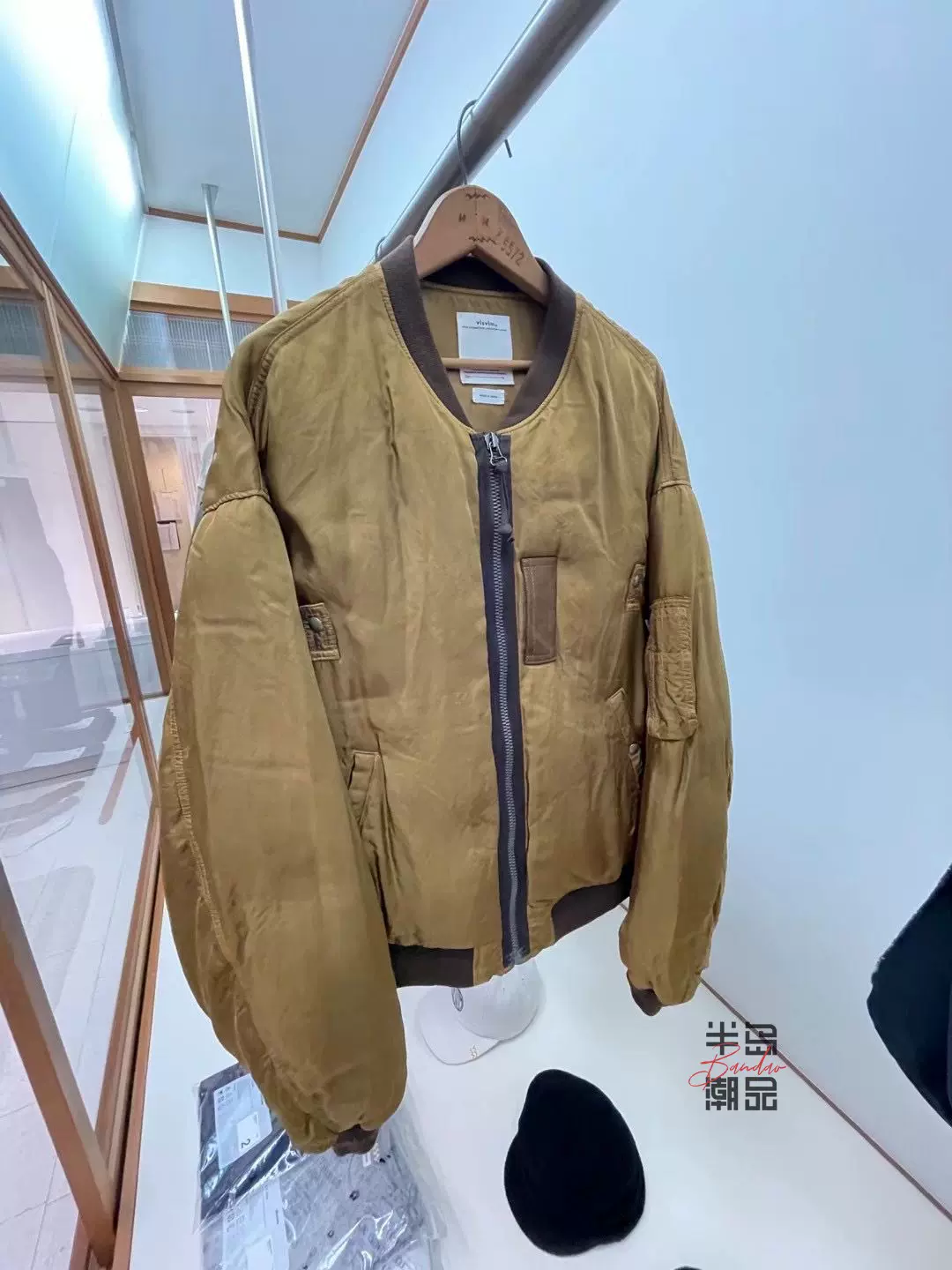 VISVIM THORSON DOWN JKT 做旧MA1 羽绒飞行夹克外套22AW-Taobao