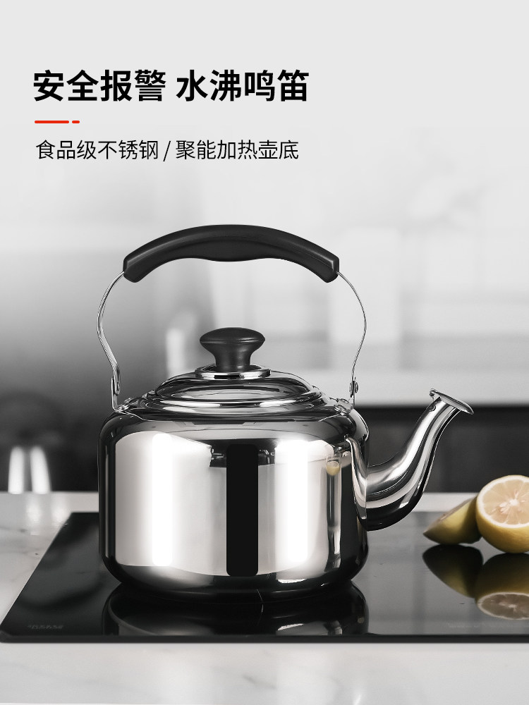 Zhongbao Stainless Steel Kettle Elegant Magnetic Prince