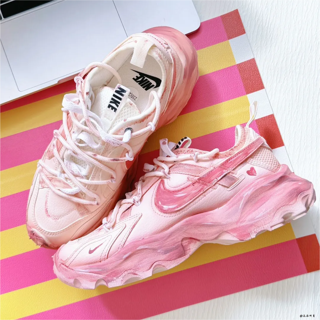 Nike Womens Nike Tc 7900 Pink Nike TC 7900 LX 3M Womens Running