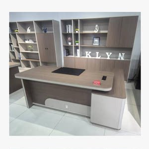 
Desk LDE8 series new desk Chiao 824-18 simple modern office desk 1800*1600*750mm