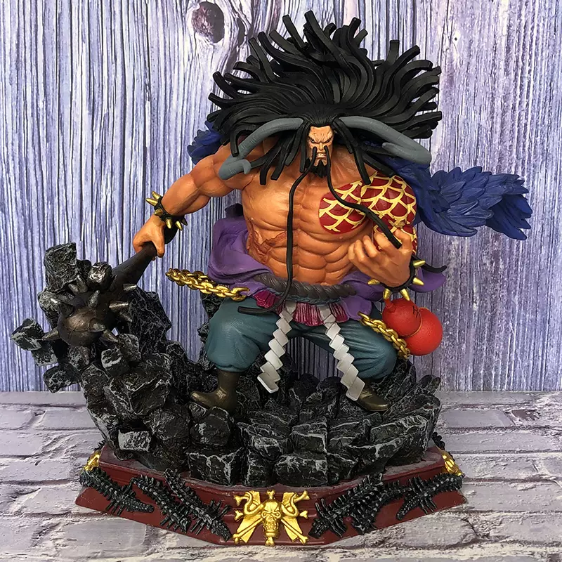 海賊王GK四皇百獸凱多模型模型戰鬥凱多限量雕像超大擺件生日禮物-Taobao