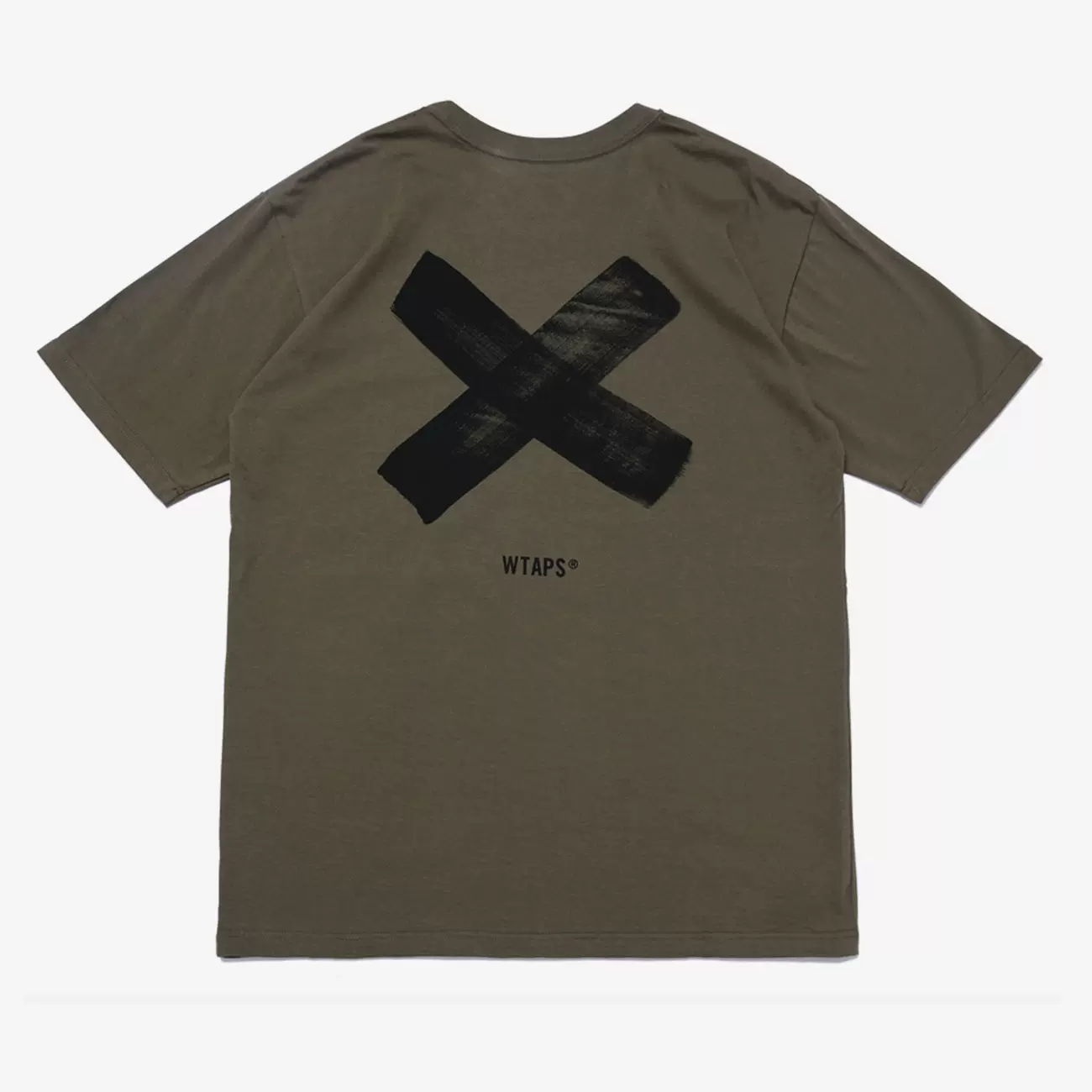 WTAPS MMXX SPOT TEE 20AW隐藏款背后叉叉印花 男女宽松短袖T恤潮-Taobao