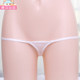 Ultra -low waist underwear Women's ultra -small low waist Japanese girl transparent T pants sexy fat times briefs