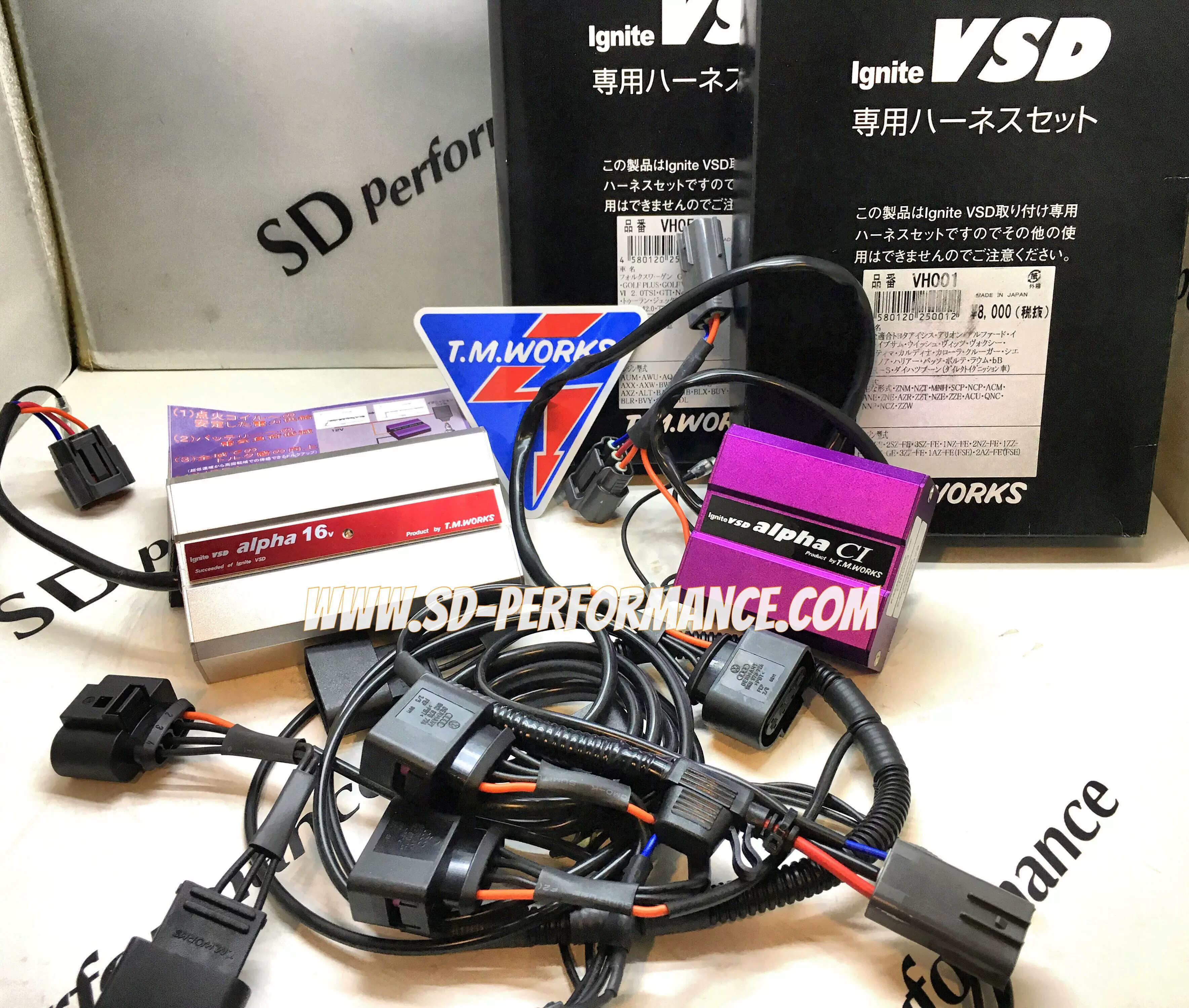 T.M.WORKS イグナイトVSD アルファ16V フォルクスワーゲン シャラン