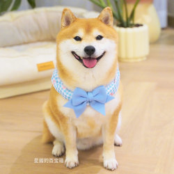 Cute bow neck scarf pet accessories for dogs