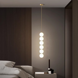 All-Copper Bedside Pendant Light Nordic Creative Candied Haws Pendant Light Minimalist Designer Bubble Ball Pendant Light Corridor Window Light