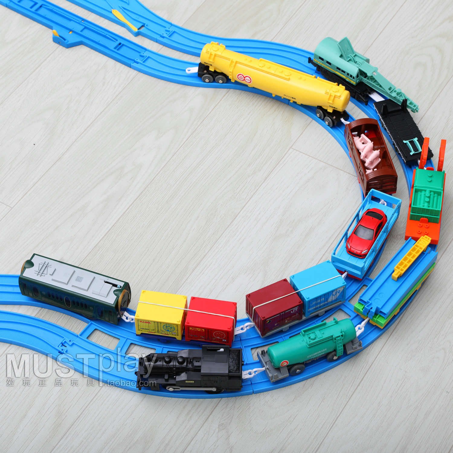 Container Train Toy Takara Tomy Tomica Kf Electric Locomotive Container Carrier Toy