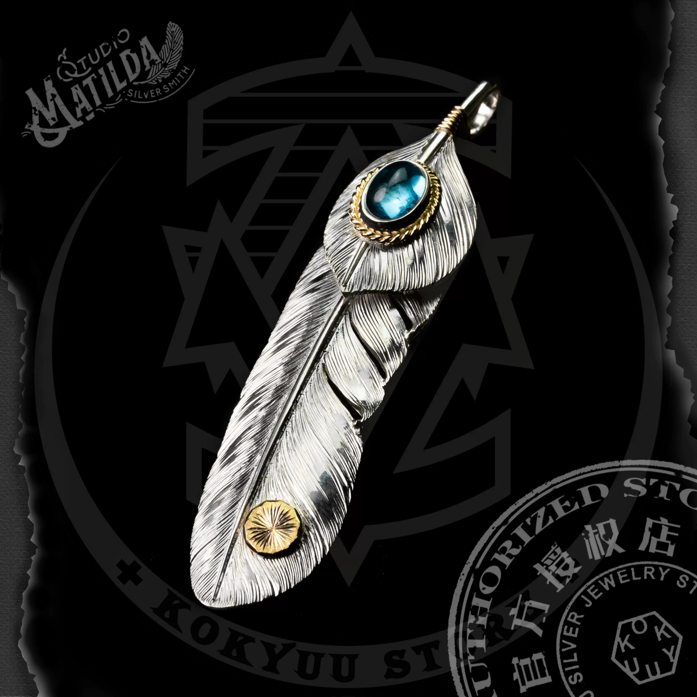 スタジオマチルダ 先金フェザーL size スタジオマチルダ 先金フェザーL