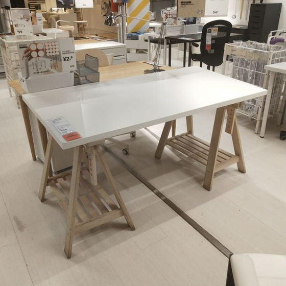 Domestic IKEA Lager Cape Mitback Desk Computer Desk Office Drawing Table IKEA Furniture Purchasing Agency