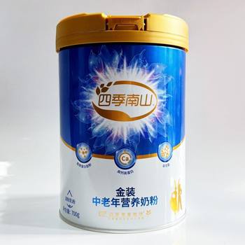 Four Seasons Nanshan Gold Nutritional Milk Powder for Middle-aged and Elderly Cans 700g