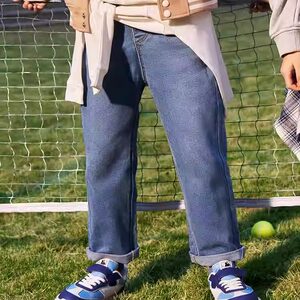 
Spring and summer MLB children's boys and girls' street trendy fashion comfortable casual team logo sports jeans 7ADPB0141