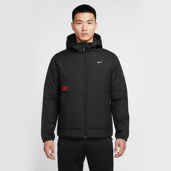 
Nike Men's Cotton Clothes 26 Spring Year of the Horse Limited New Year's Style Hooded Cotton Clothes Jacket Sports Jacket IQ3715
