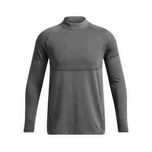 
UA Under Armour 24 autumn and winter new RUSH men's turtleneck training fitness sports long-sleeved T-shirt 1379283