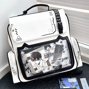 
Taro Youyou Mechanical Cat Original Daily Unisex Functional Wind Small Food Capacity Pain Bag Class Student Backpack