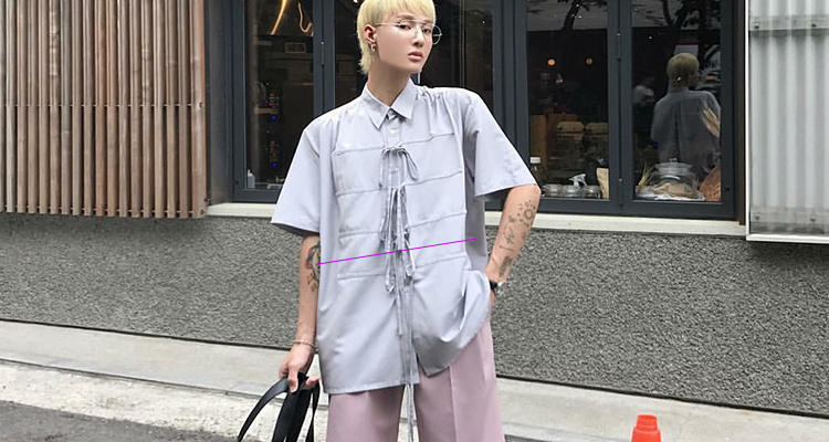 弱化腰臀线
