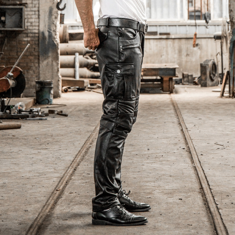 Outfit Leather Motorcycle Pants Mens Leather Pants Best Armored